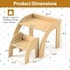 preview thumbnail 11 of 18, Costway Kids Desk and Chair Set Wooded Toddler Table and Chair Set - See Details