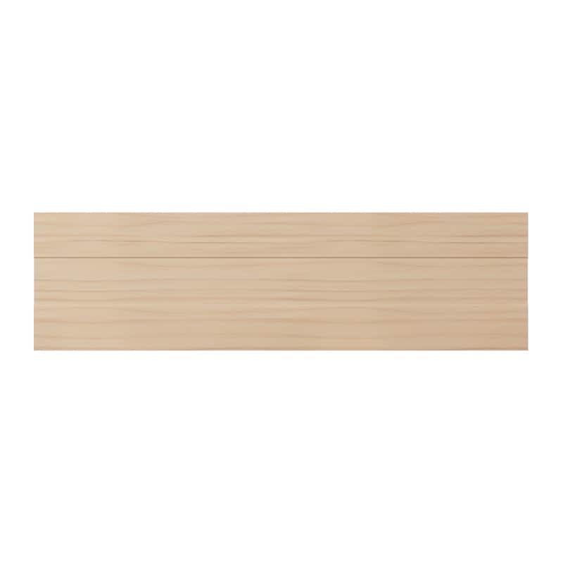 WM397 1-in D x 3-1/2-in W x 96-in L Americraft Solid Hardwood Stain Grade Chair Rail Moulding
