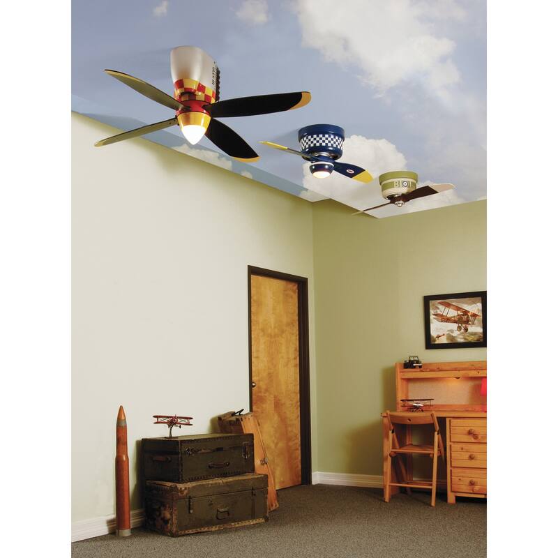 Craftmade 48" 3 Blade Ceiling Fan - Blades and Light Kit Included