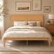 preview thumbnail 35 of 52, Eco-Chic Bamboo Platform Bed with Storage Space by Harper&Bright Designs