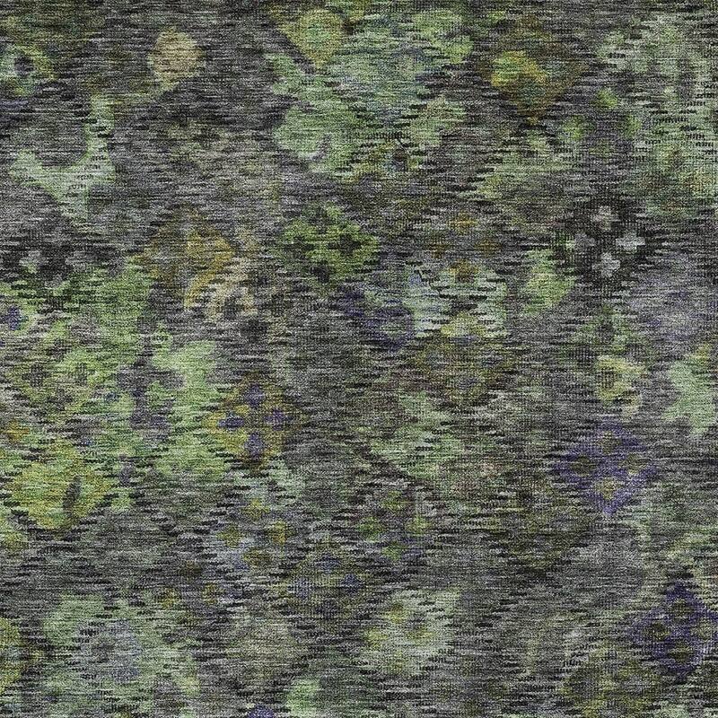 HomeRoots Floral Traditional Rectangle Outdoor Rug