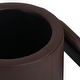 preview thumbnail 20 of 23, Copper Grove Fabric Upholstery Cylindrical Storage Ottoman