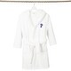 preview thumbnail 61 of 103, Sweet Kids 100% Polyester SUPER PLUSH Double Brushed Hooded Bathrobe with Navy Bookman Monogram