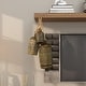 preview thumbnail 71 of 77, Gold, Gray, Bronze, Black or Red Metal Tibetan Inspired Decorative Cow Bells with Jute Hanging Rope (Set of 3)
