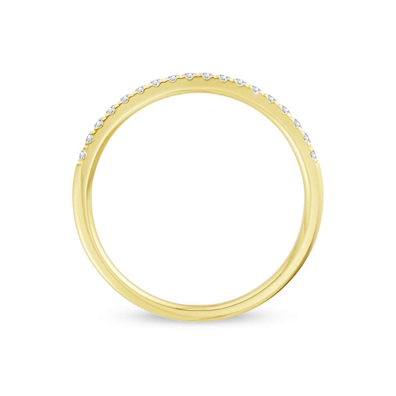 1/5ct TDW Diamond Wedding Band in 14K Gold for Women