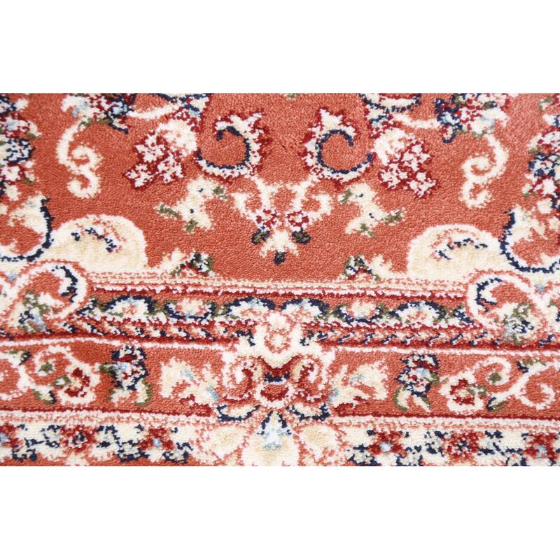Floral Medallion Transitional Oriental Turkish Rug Traditional Carpet