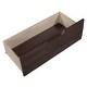preview thumbnail 9 of 7, Wood Twin Loft Bed with 2 Shelves & 2 drawers for Bedroom(Antique Espresso)