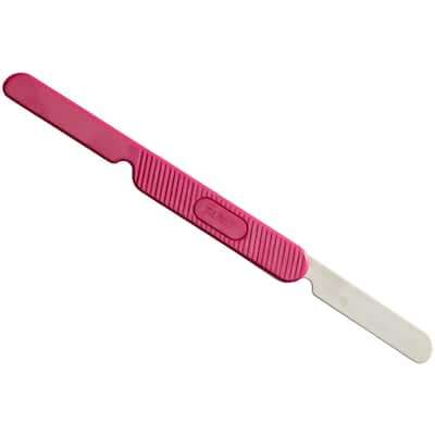 Hutzler 2-in-1 Folding Breader Spreader - Ultimate Peanut Butter & Jelly Knife - Reaches Bottom of Tall Jars