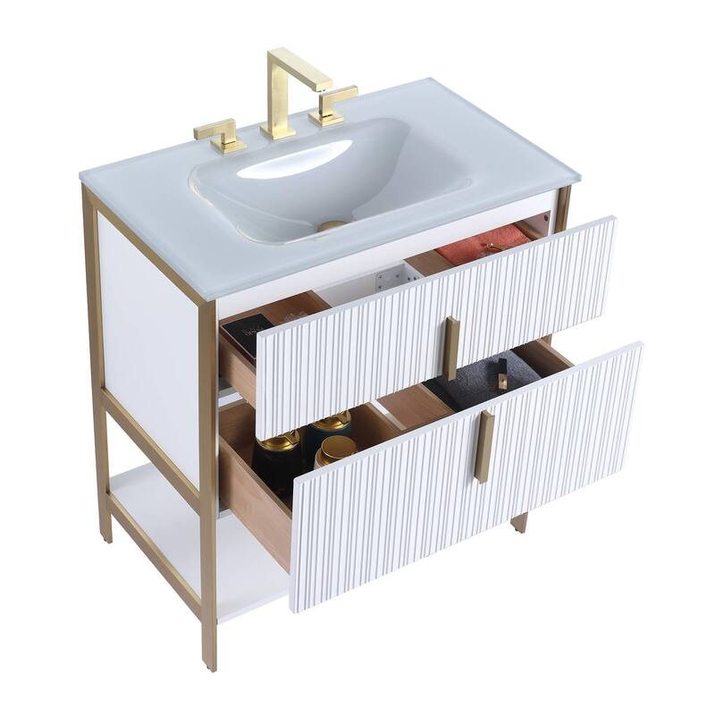 Fine Fixtures Serenity Modern bathroom vanity