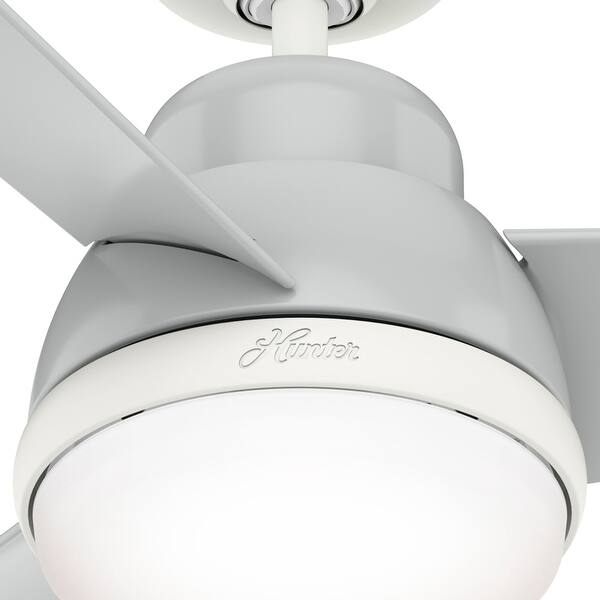 Hunter 36 Valda Ceiling With Led Light And Handheld Remote Overstock