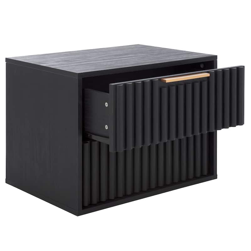 SAFAVIEH Home Lylia 2 Drawer Floating Nightstan