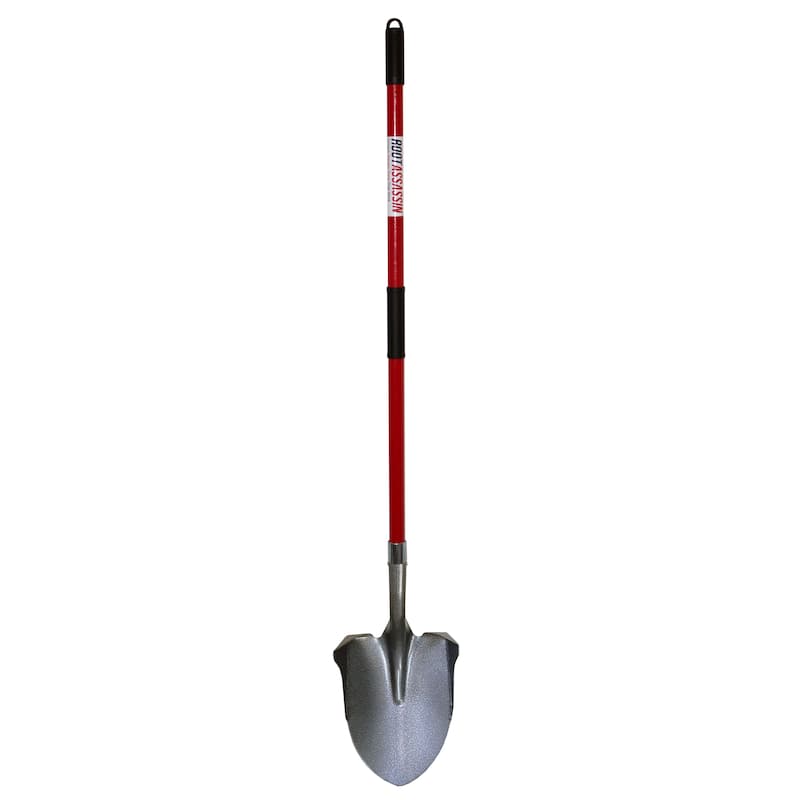 ROOT ASSASSIN 60-Inch One Shot Garden Shovel, Red/Grey