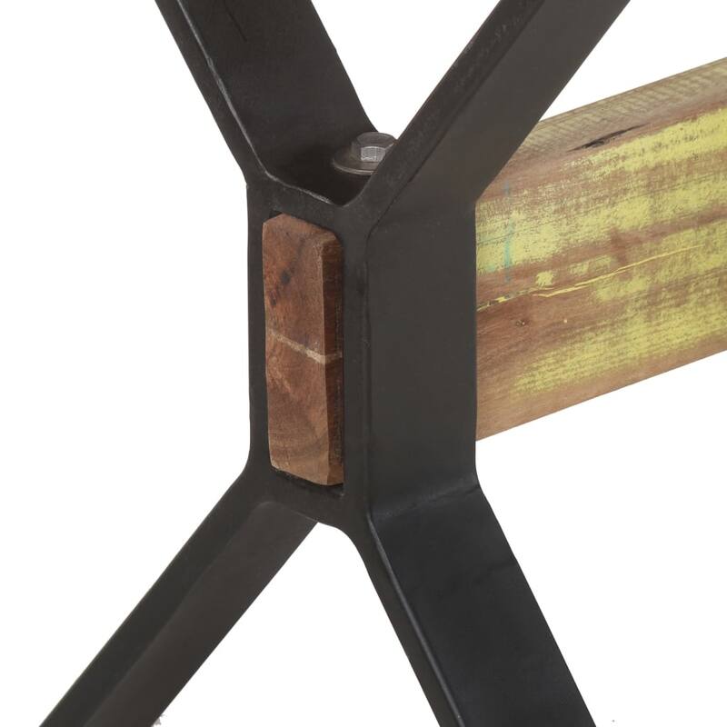 vidaXL Dining Table Wooden Dinner Bistro Table for Dining Room Kitchen Office