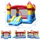 preview thumbnail 10 of 15, Costway 3-in-1 Kids Bouncer with Slide Large Jumping Area & Basketball