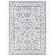 preview thumbnail 4 of 11, SAFAVIEH Tulum Analia Boho Rug 4'5" x 6'5" - Ivory Grey/Charcoal - Rectangle