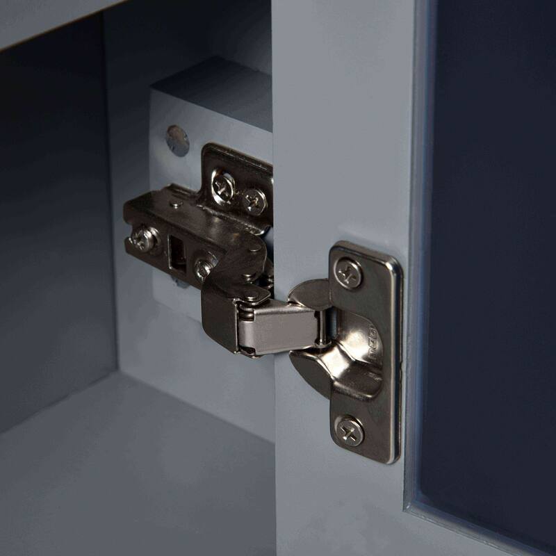 Wall Mounted Bathroom Storage Cabinet with Mirror, Adjustable Shelves, Soft Close Hinges, Over Toilet Space Saver