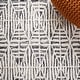 preview thumbnail 11 of 24, SAFAVIEH Handmade Ebony Shafeeka Modern Trellis Wool Rug