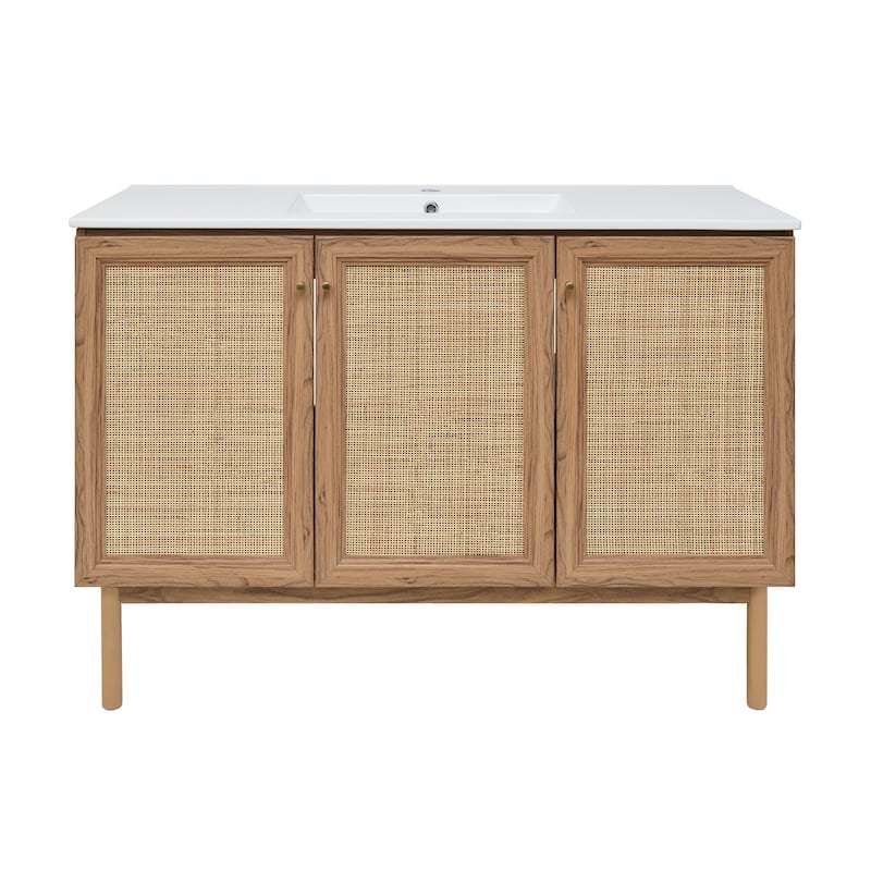Classe 48" Bathroom Vanity in Oak