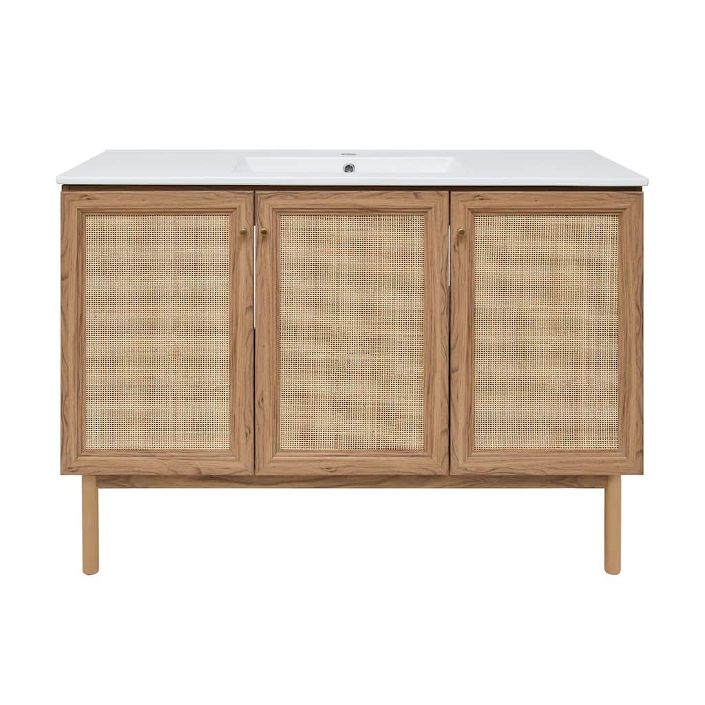 Classe 48" Bathroom Vanity in Oak