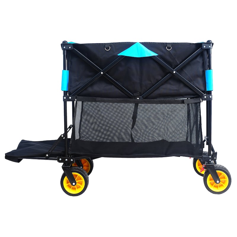 Folding Wagon Garden Shopping Beach Cart