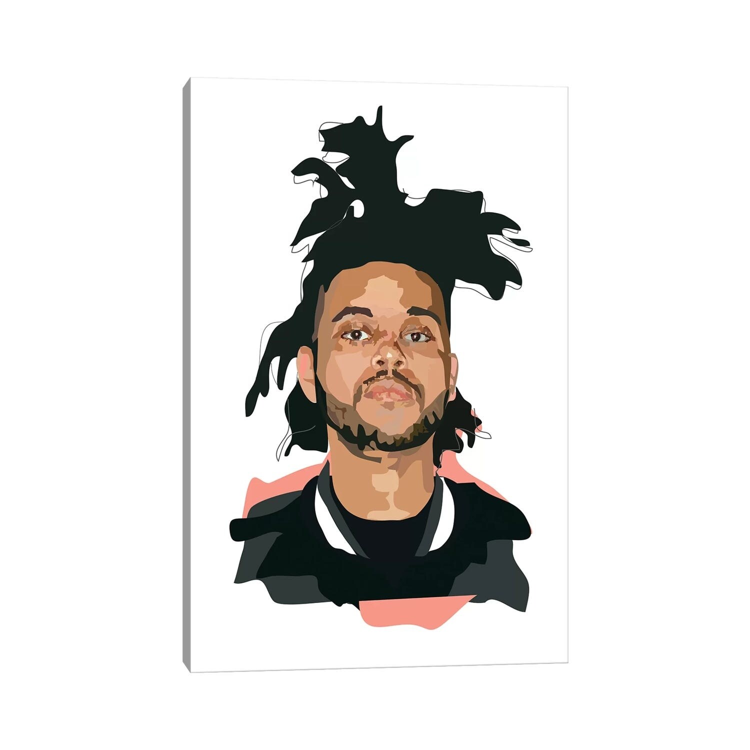 iCanvas "The Weeknd" by Anna Mckay Canvas Print - Overstock - 34253946
