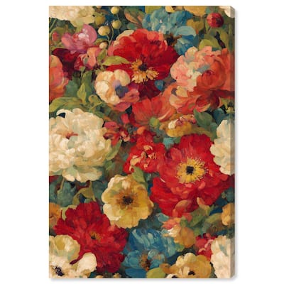 Garden Tapestries II Canvas by Art Remedy, Gallery Wrapped