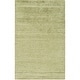 preview thumbnail 27 of 57, Hand-woven Dan Solid Viscose Area Rug Sage - 3' 6" x 5' 6" - Rectangle