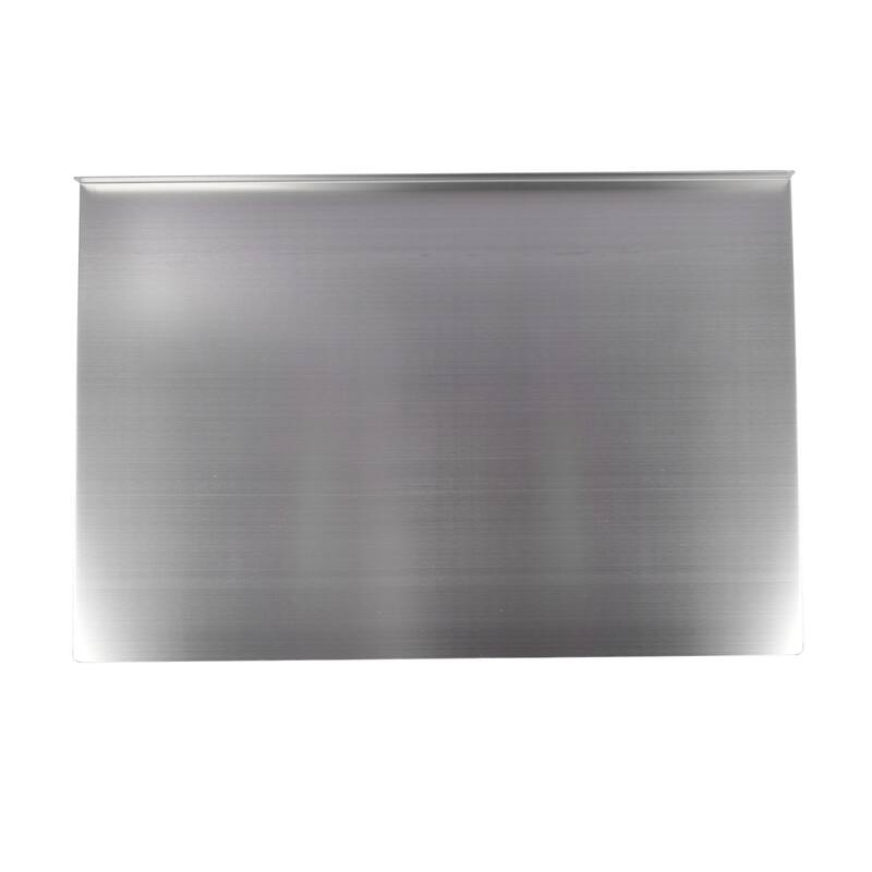 Heavy Duty Multi-Purpose Stainless Steel Cutting Board with Non-Slip L-Edge for Vegetables and Dough