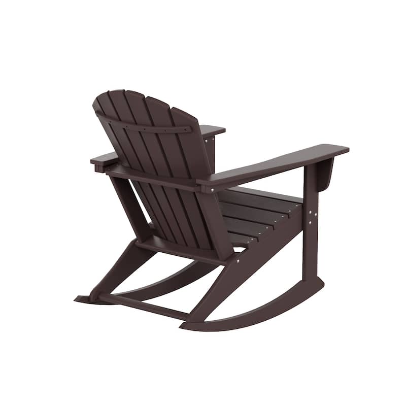 Laguna Hdpe All Weather Outdoor Patio Rocking Chair