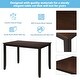 preview thumbnail 2 of 17, Clihome 5-Pcs Wood Home Kitchen Dining Table Set