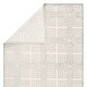 preview thumbnail 4 of 4, Fitz Trellis Cream/ Silver Area Rug