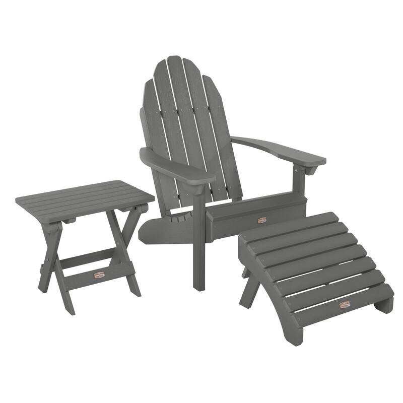 HIGHWOOD 3-Piece Adirondack Seating Set - Grey