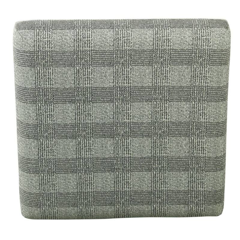 Porch & Den Boucher Modern Metal X-base Square Ottoman