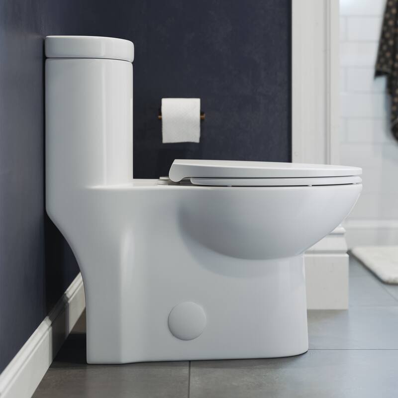 Swiss Madison Sublime One Piece Elongated Toilet Dual Flush 0.8/1.28 gpf
