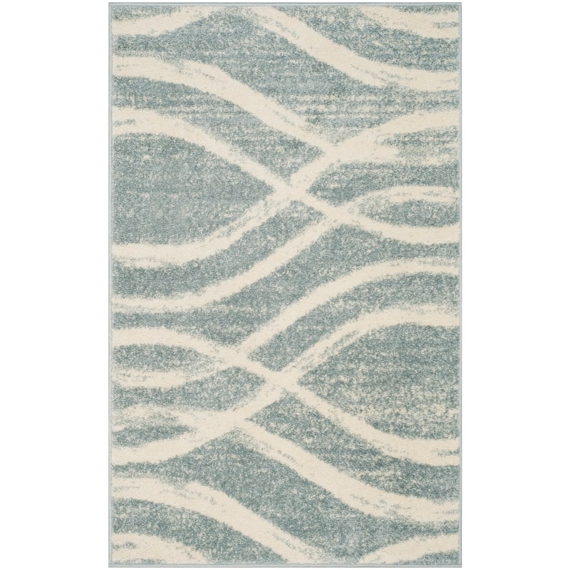SAFAVIEH Adirondack Lelia Modern Abstract Distressed Rug