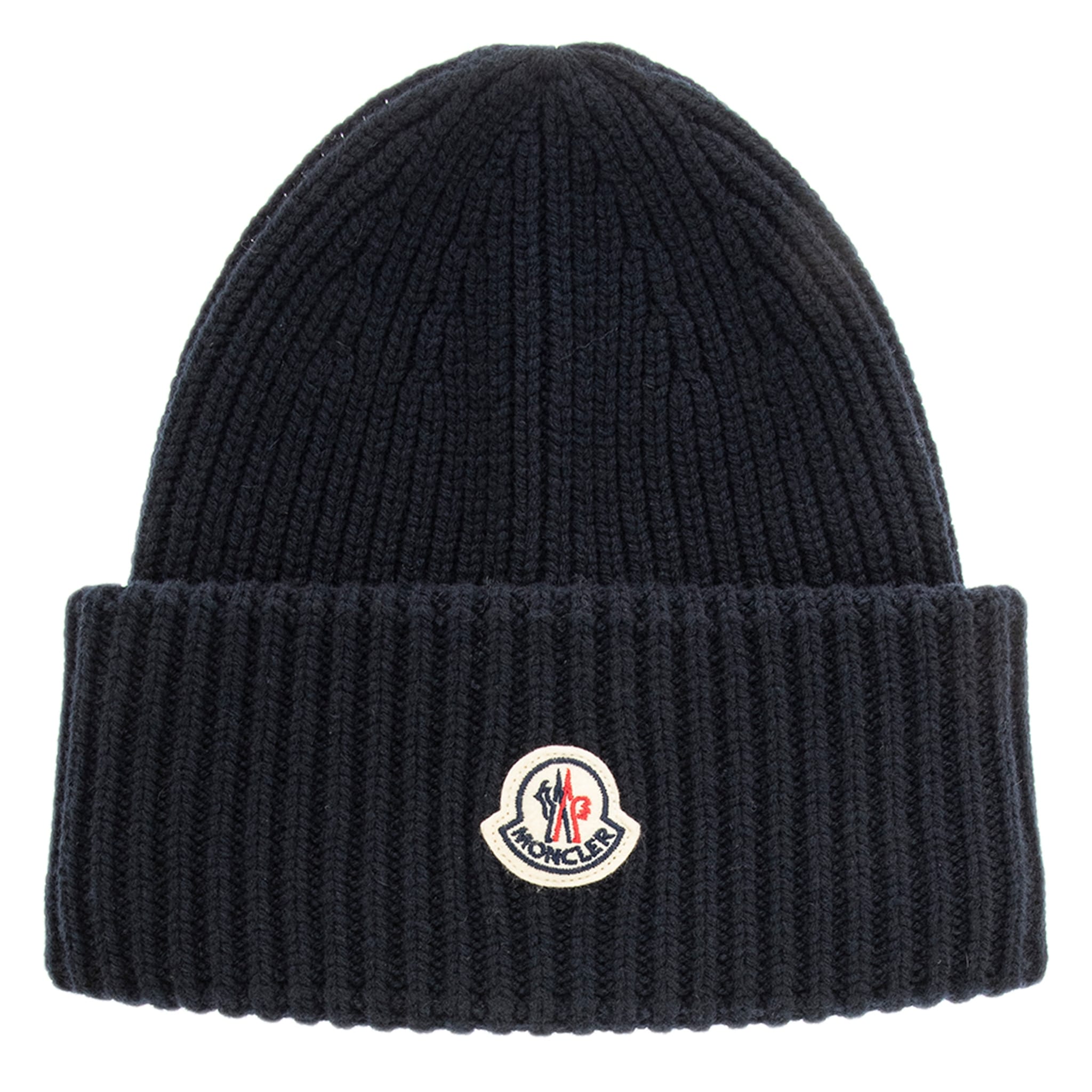 Moncler Cashmere Wool Striped Beanie - Overstock - 43815092