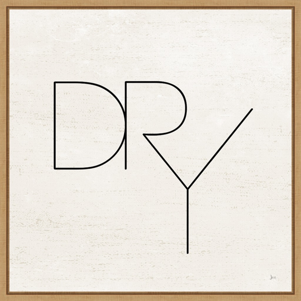 Wash Dry Fold II Laundry by Jess Aiken (16 x 16 in.), Framed Canvas Wall Art Print - Sylvie Maple