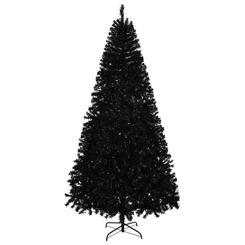 Artificial Hinged Christmas Tree with Remote Control for Holiday