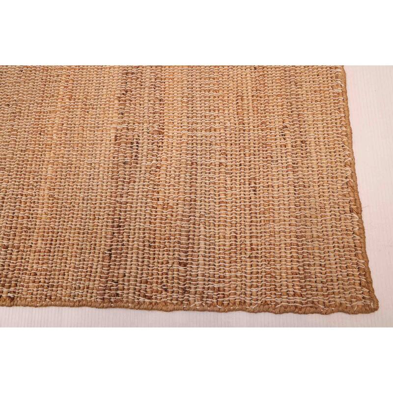 ECARPETGALLERY Flat-Weave Palas Denizli Tan Jute Kilim - 5'3 x 7'7