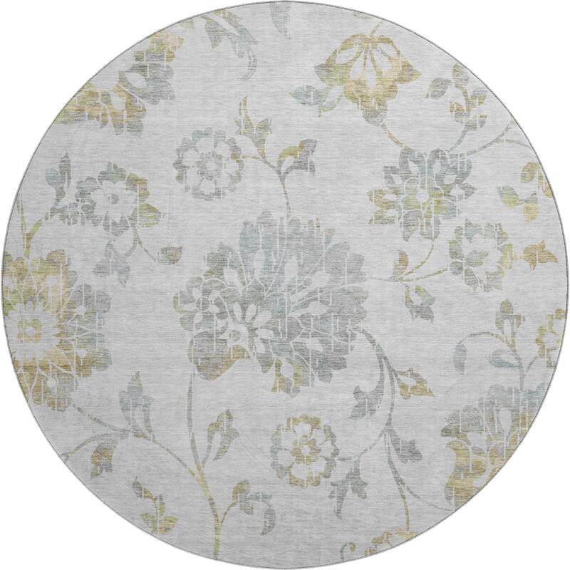 Premium Washable Super Soft Floral Whimsy Mayfield Rug