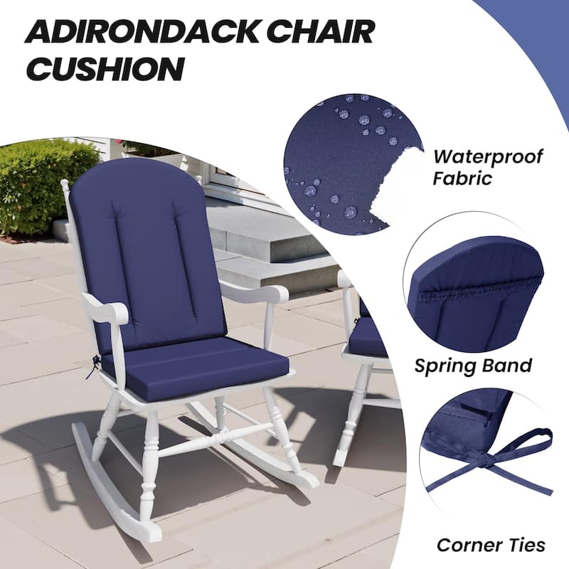 Adirondack Chair Cushion Patio Chair Pad for Indoor and Outdoor
