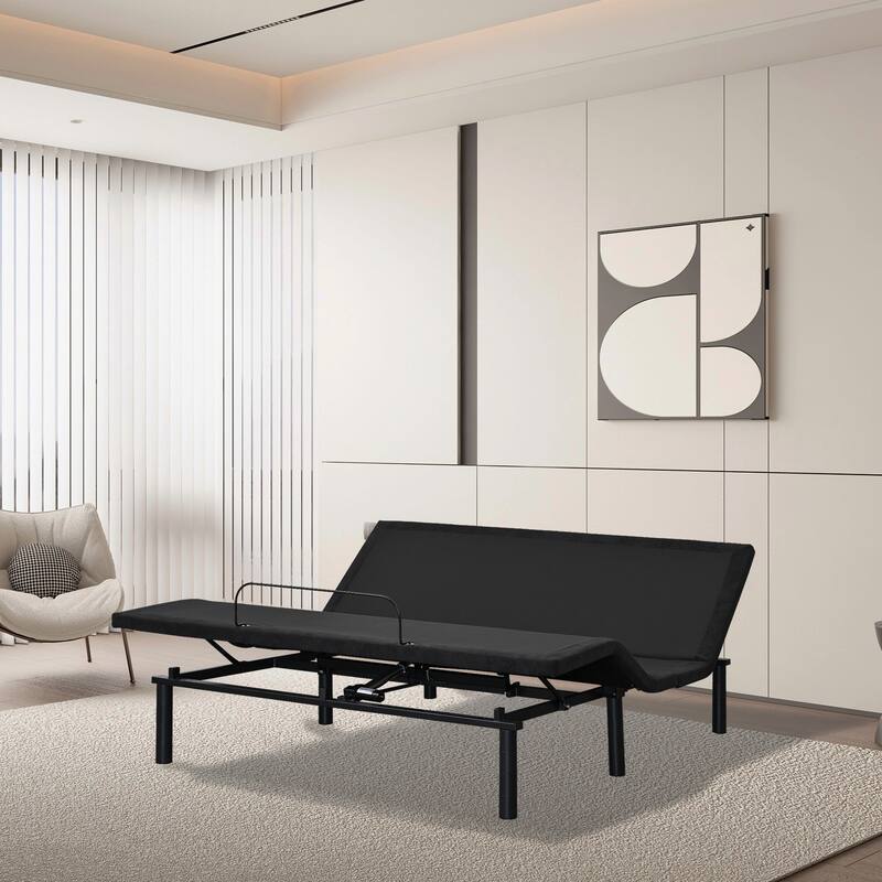 Adjustable Electric Bed Base with Remote Control