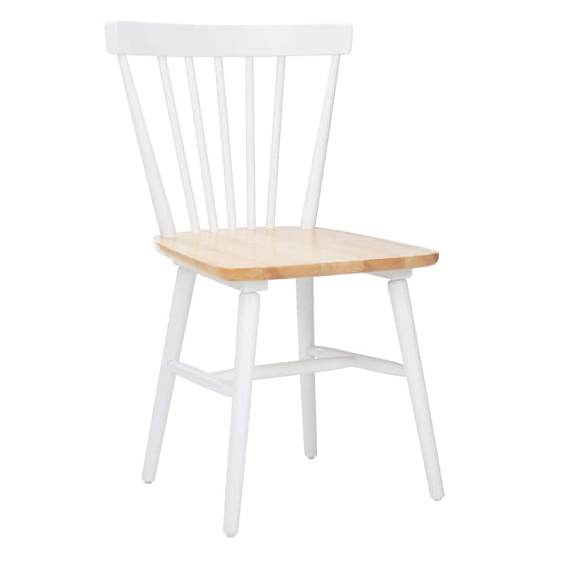 SAFAVIEH Signa Spindle Farmhouse Dining Chair (Set of 2) - 20" W x 20" D x 33" H - 20"W x 20"D x 33"H