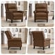 preview thumbnail 27 of 46, HOMYKA Upholstered Chaise Lounge with Nail Trim for Living Room