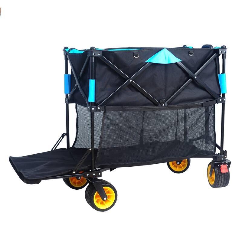Folding Wagon Garden Shopping Beach Cart