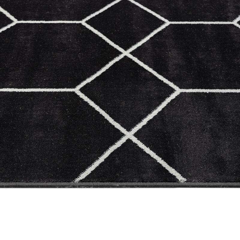 Trellis Geometric Woven Area Rug - 8'x10'