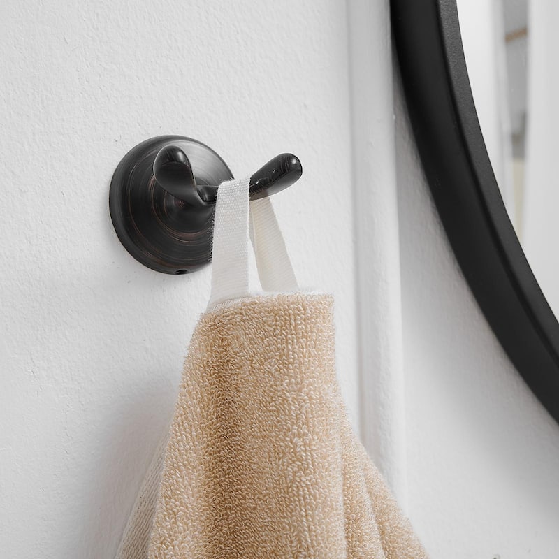 WIZ 5-Piece Bath Hardware Set Towel Bar Towel Holder Set