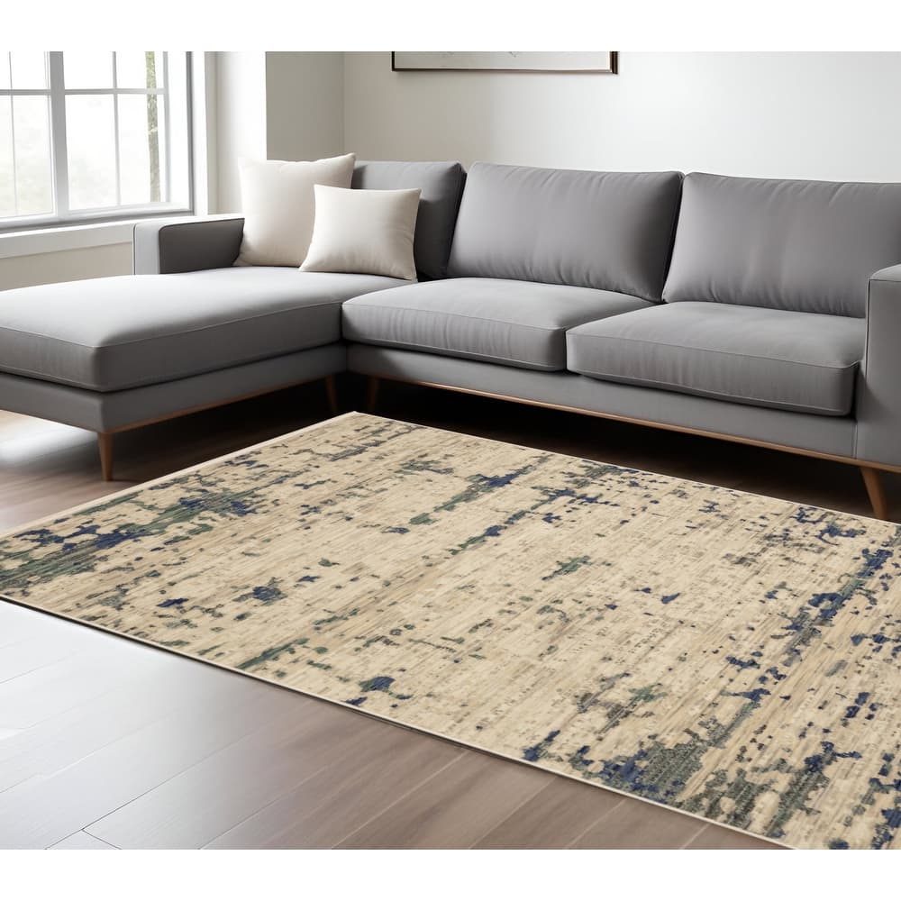 HomeRootsAbstract Modern Rectangle Area Rug