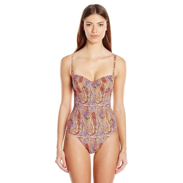 Shop Echo Design Women S Paisley Underwire Slimming One Piece