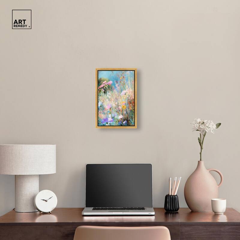 Cosmos Cascade Canvas by Art Remedy